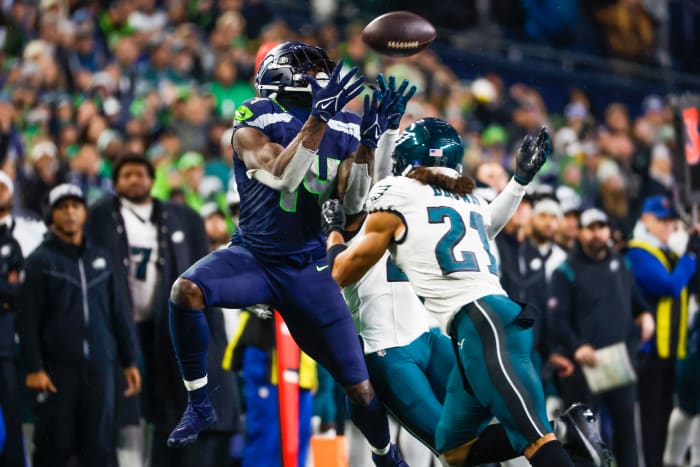 DK Metcalf finished the 2023 season on a tear, producing 660 yards and six touchdowns in Seattle's final nine games.